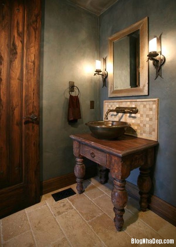 Trang trí nội thất phong cách cổ điển cho phòng tắm